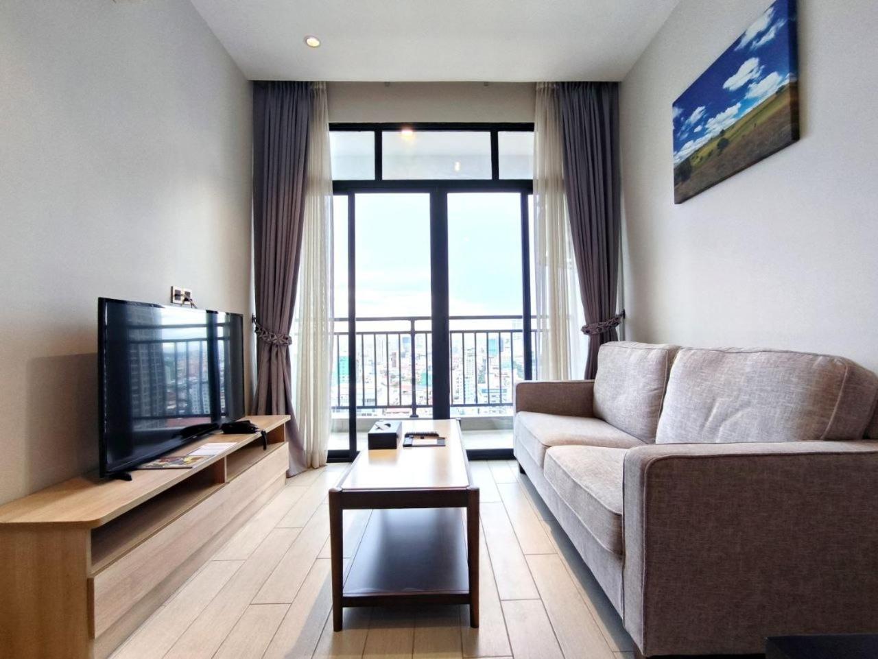 The View Serviced Residence 豪景日式酒店公寓 Phnom Penh Exterior foto