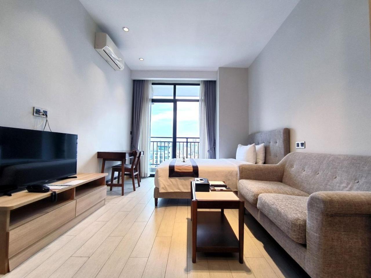 The View Serviced Residence 豪景日式酒店公寓 Phnom Penh Exterior foto