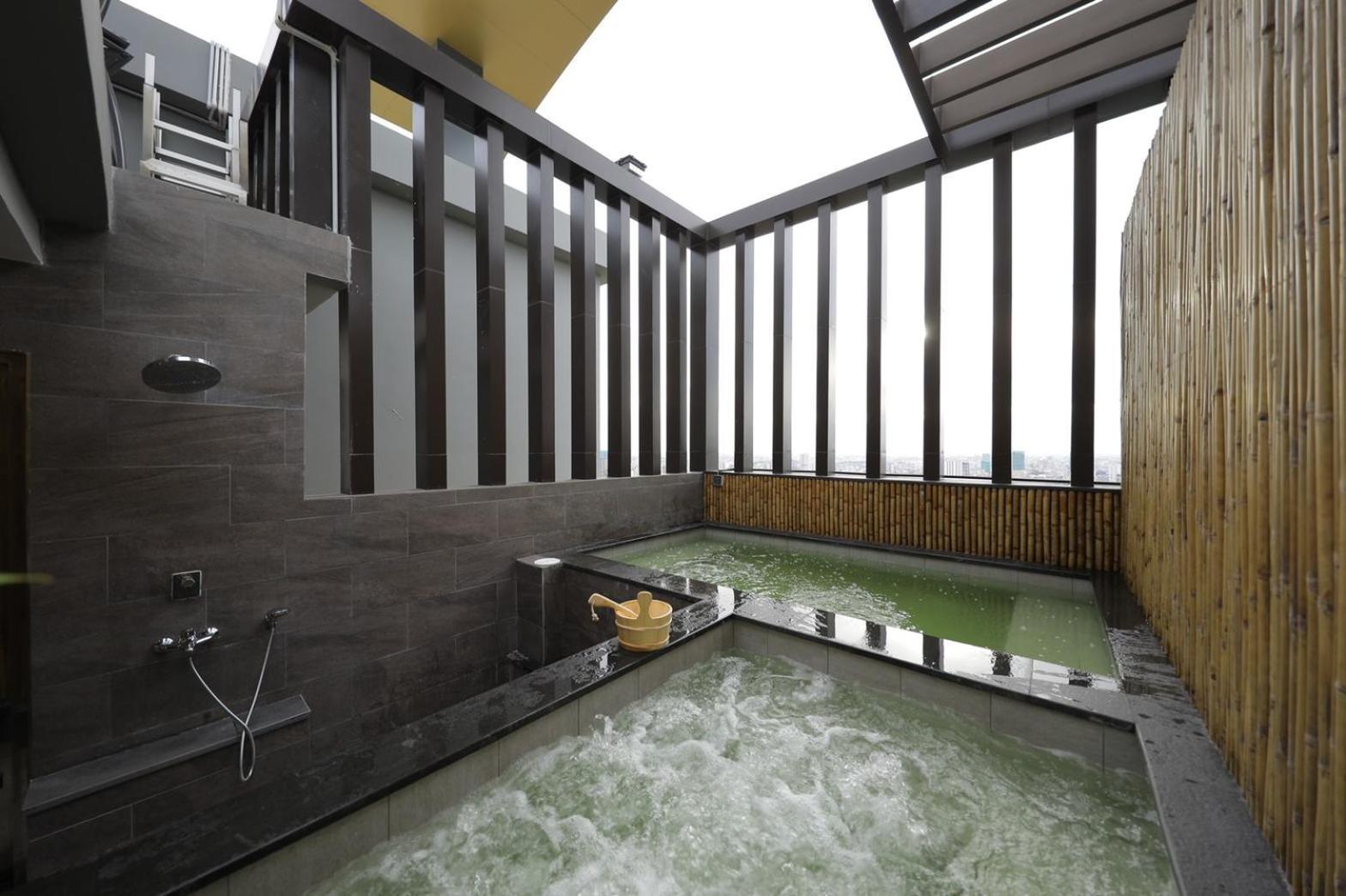 The View Serviced Residence 豪景日式酒店公寓 Phnom Penh Exterior foto